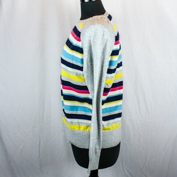 Chaps Multicolor Striped Sweater Pullover … - Picture 2 of 4